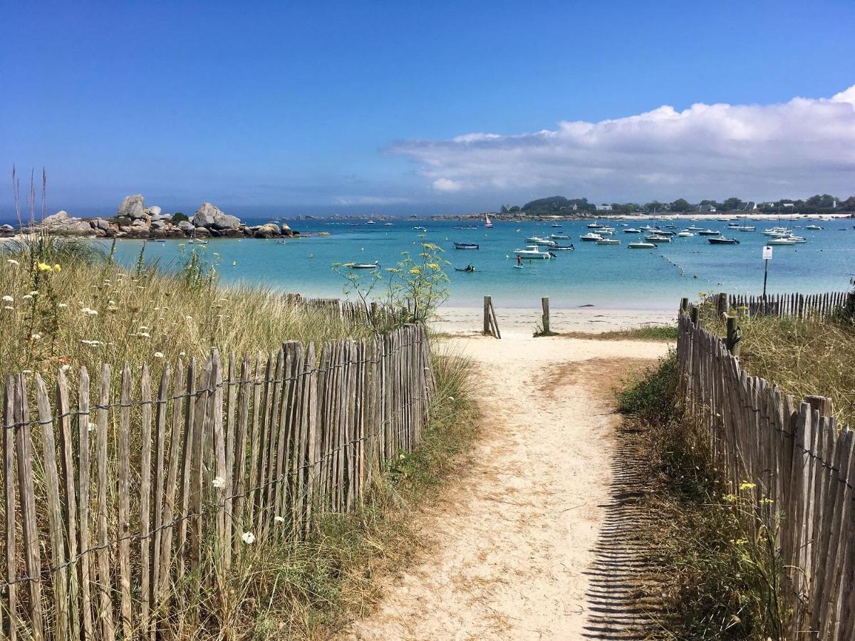 Camping De La Cote Des Legendes Brignogan-Plages Buitenkant foto