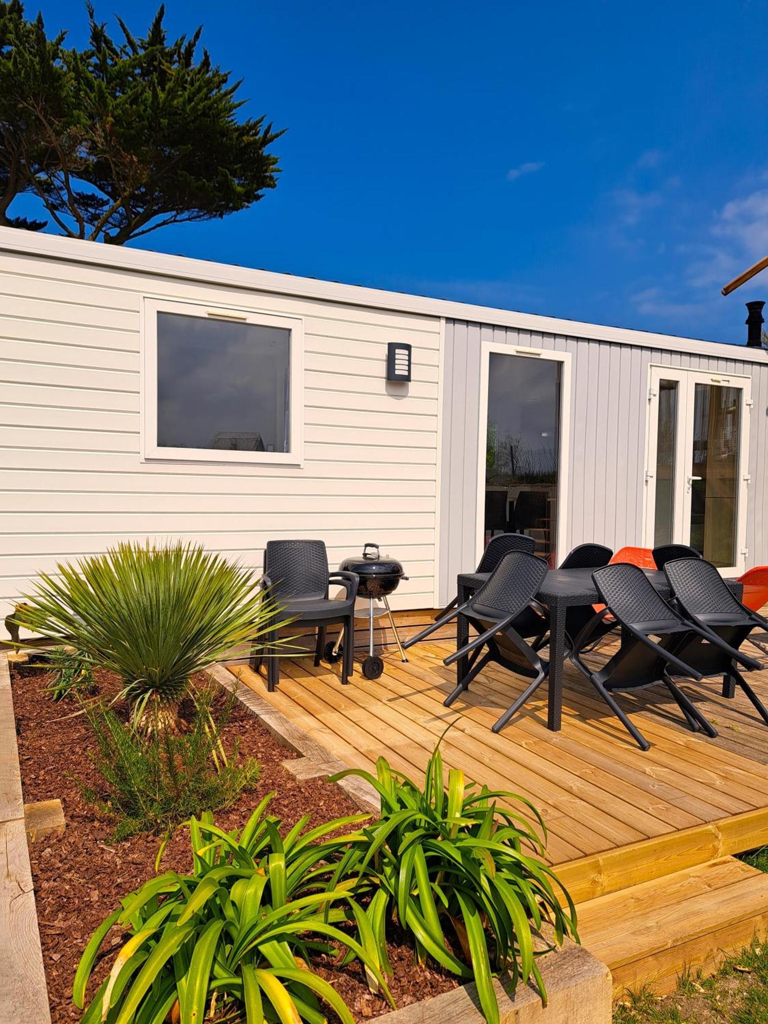 Camping De La Cote Des Legendes Brignogan-Plages Buitenkant foto