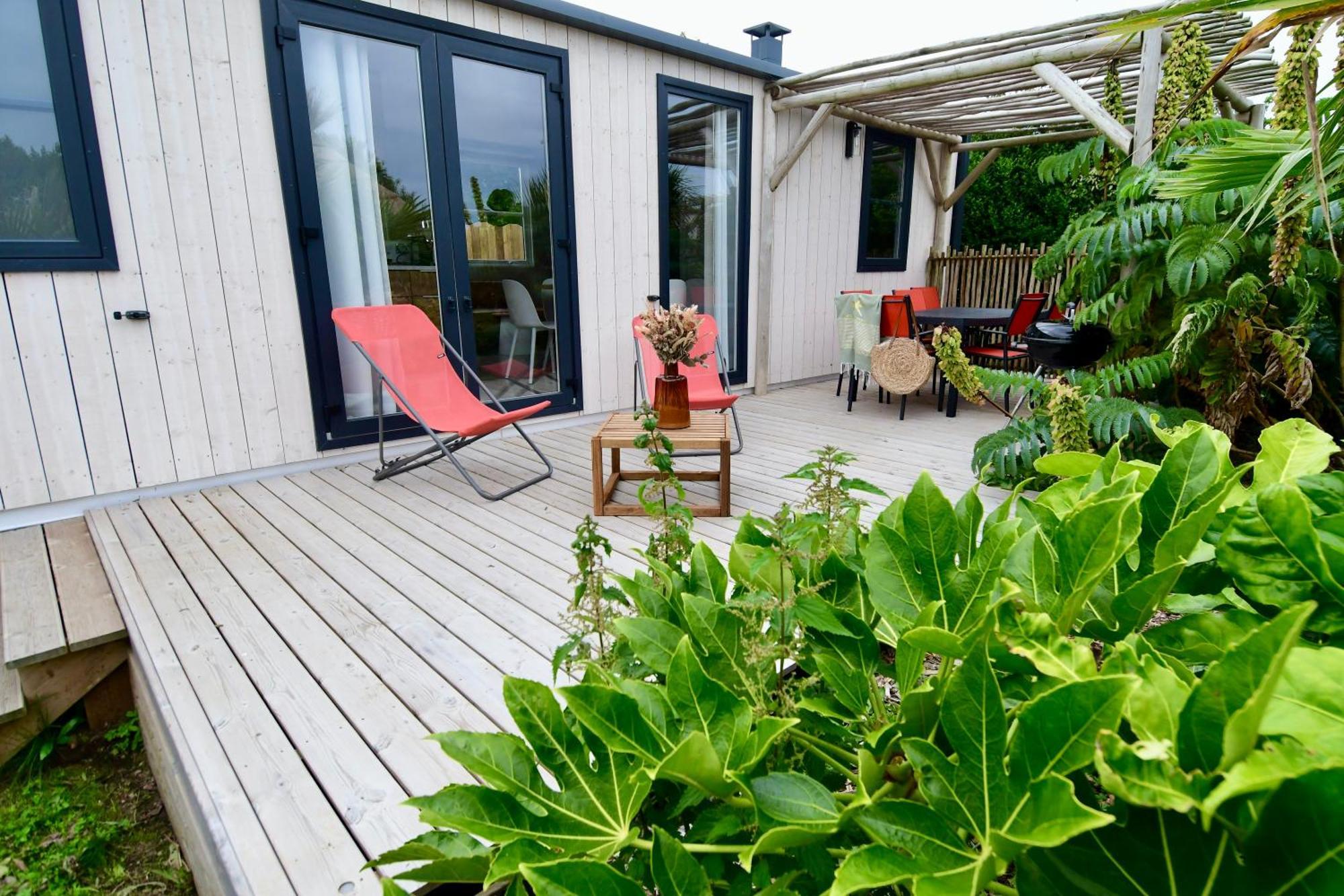 Camping De La Cote Des Legendes Brignogan-Plages Buitenkant foto