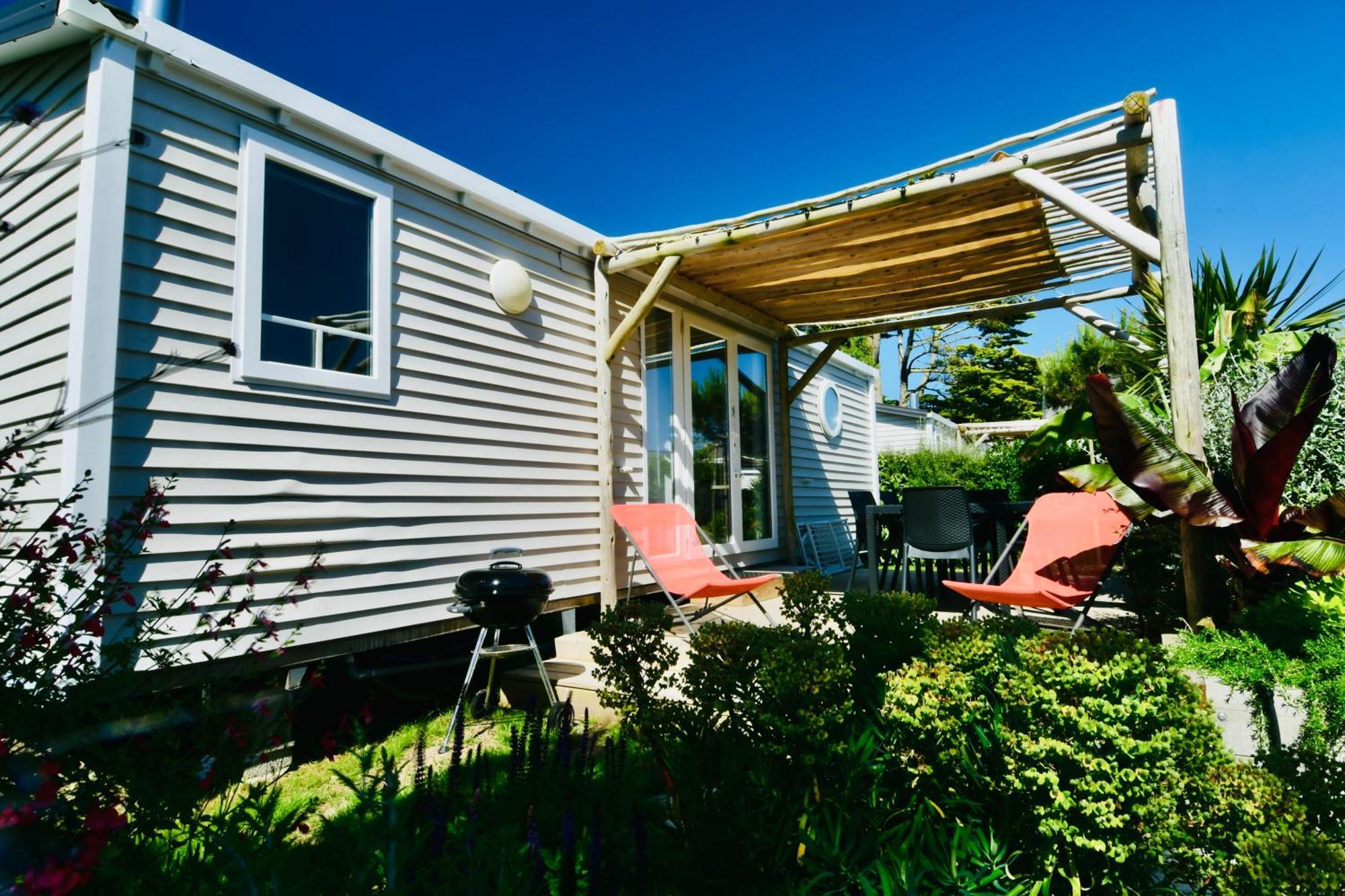 Camping De La Cote Des Legendes Brignogan-Plages Buitenkant foto