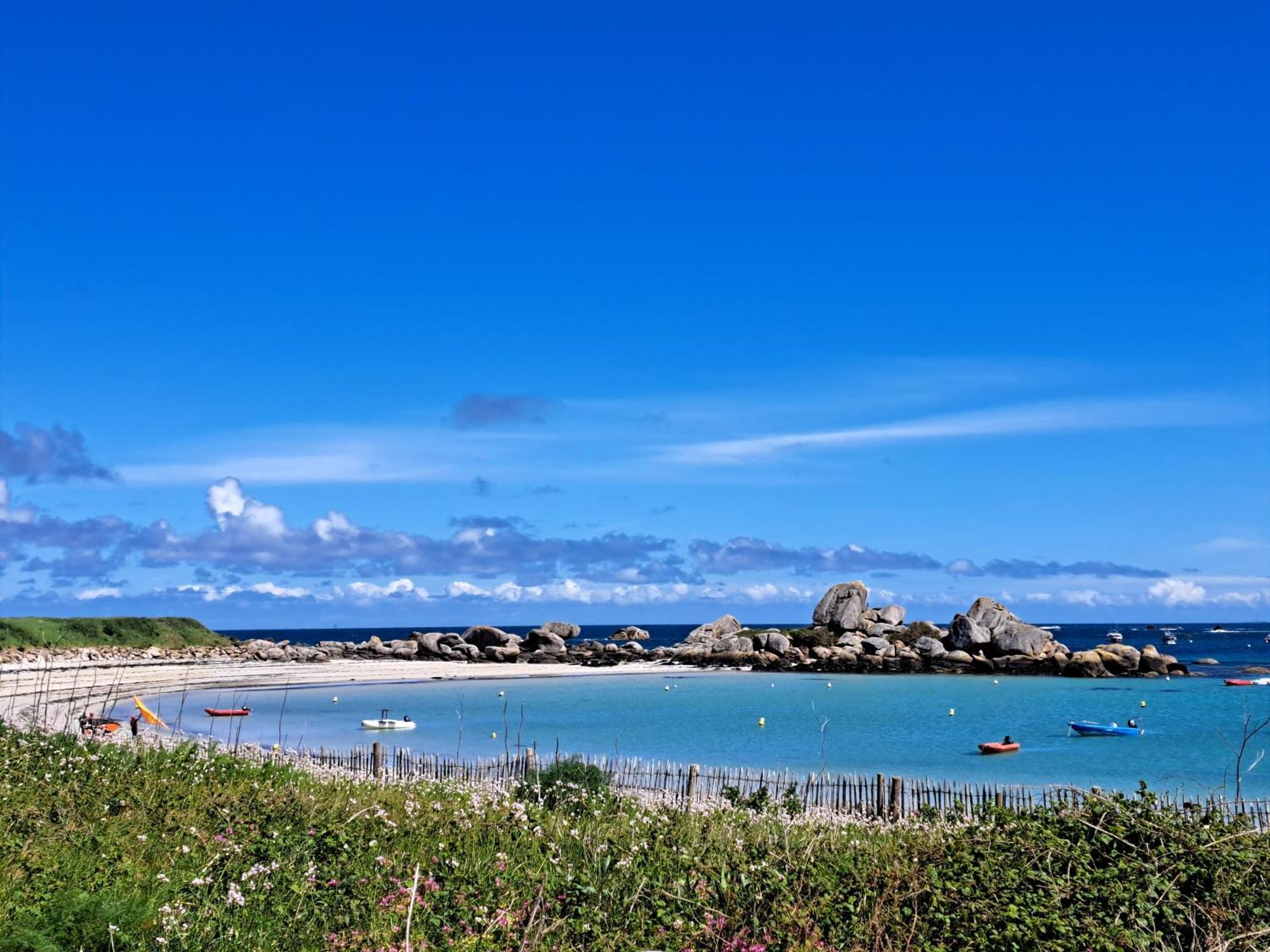 Camping De La Cote Des Legendes Brignogan-Plages Buitenkant foto