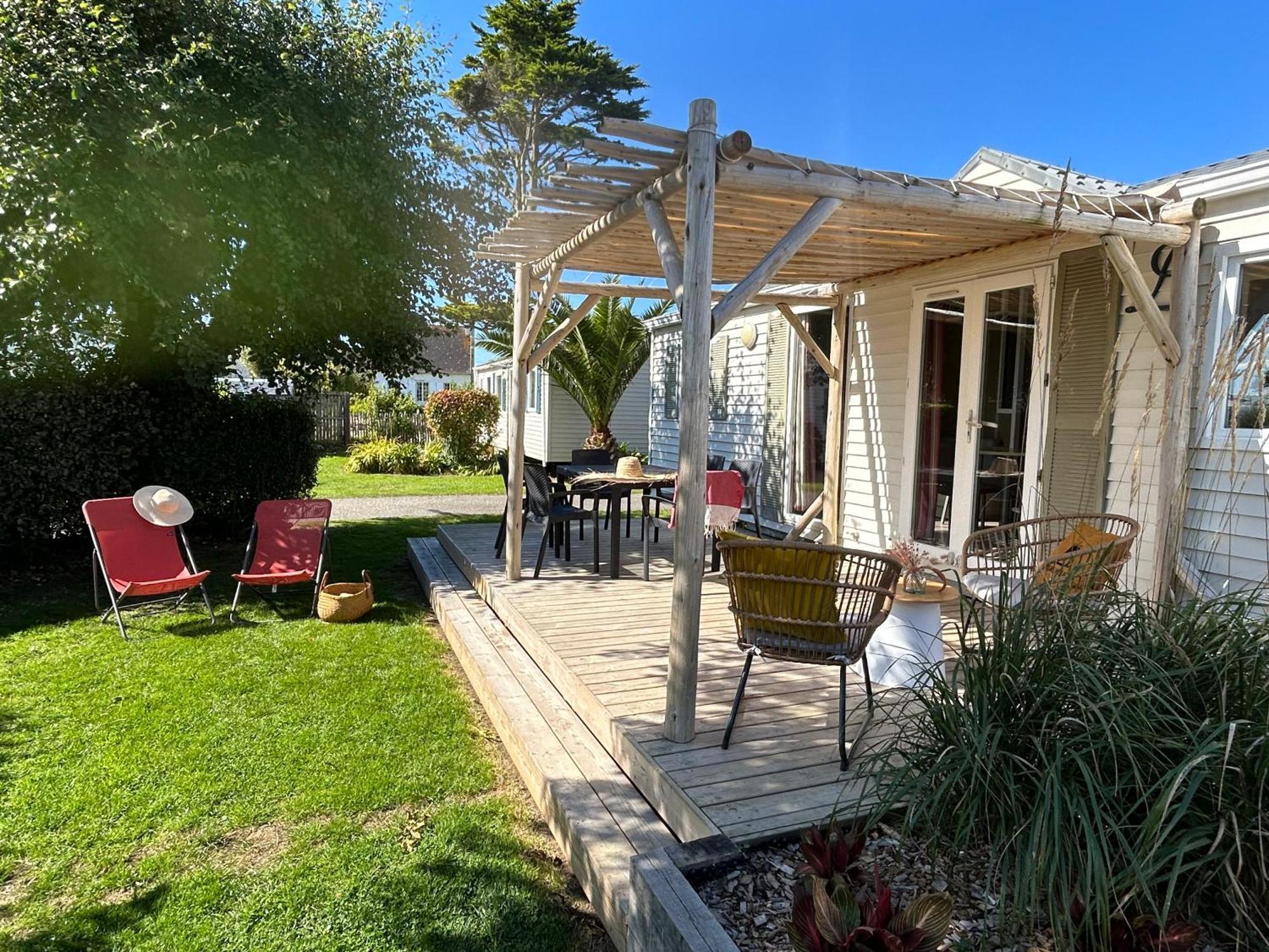 Camping De La Cote Des Legendes Brignogan-Plages Buitenkant foto