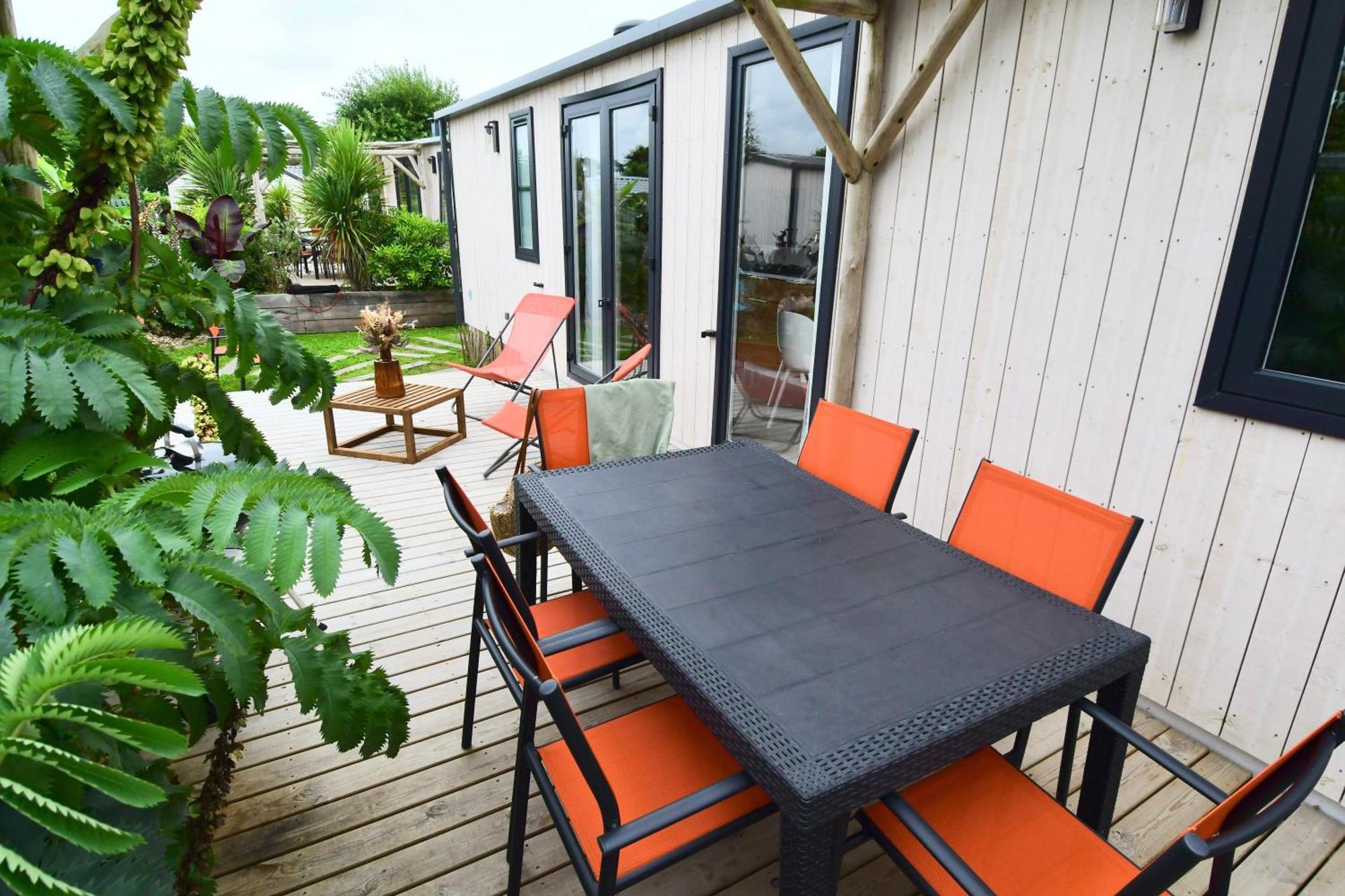 Camping De La Cote Des Legendes Brignogan-Plages Buitenkant foto